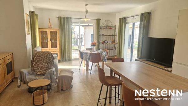 Maison de 2022 avec 2 chambres d'environ 88 m² avec garage d'environ 56 m² sur une parcelle d'environ 1 040 m²