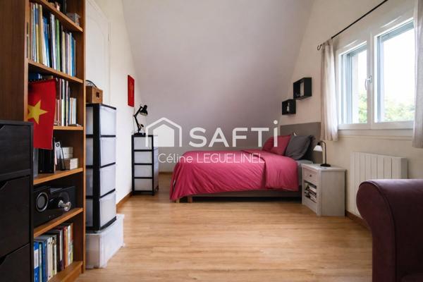 Maison familiale avec jardin, sous-sol total et beaux volumes