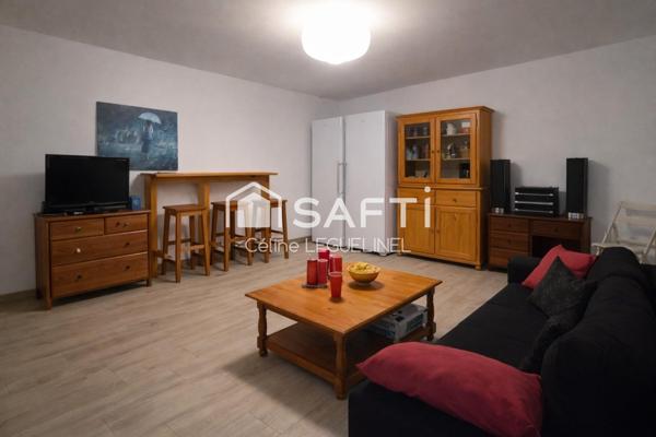 Maison familiale avec jardin, sous-sol total et beaux volumes