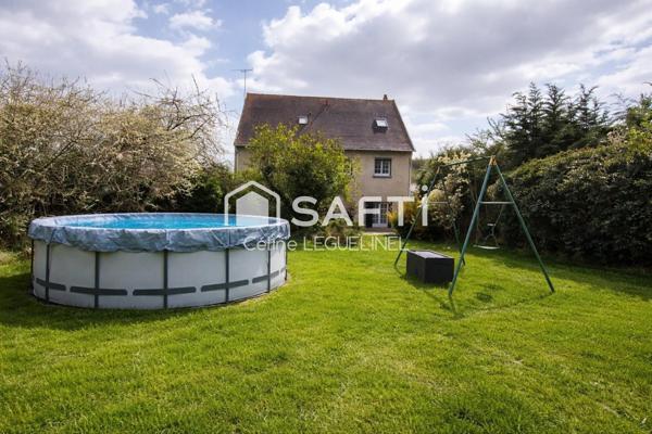 Maison familiale avec jardin, sous-sol total et beaux volumes