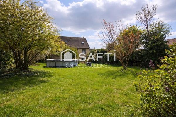 Maison familiale avec jardin, sous-sol total et beaux volumes