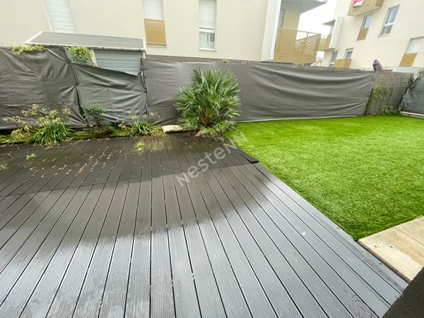 Appartement 4 pièces 80m2+110m2 de Jardin + 20m2 de terrasse.