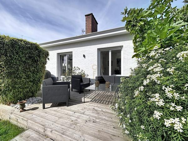 Superbe maison individuelle de 125 m2 dans un des secteur les plus prisés de Marcq-en-Baroeul 4 ch beau jardin clos