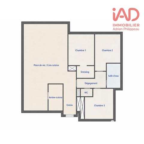Maison à vendre 4 pièces 99 m² Saint-Sébastien-sur-Loire