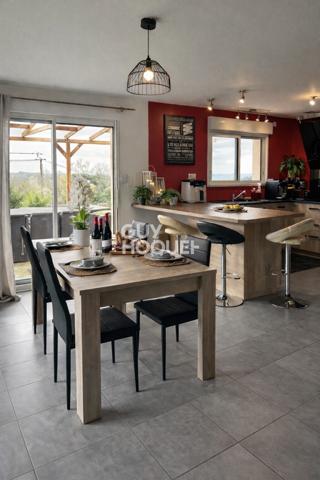 FELZINS - Maison récente T4 de 94 m2, de plain-pied avec vue dominante – Terrain piscinable de 1 530 m²