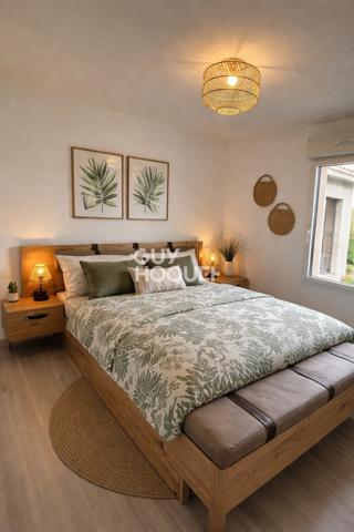 FELZINS - Maison récente T4 de 94 m2, de plain-pied avec vue dominante – Terrain piscinable de 1 530 m²