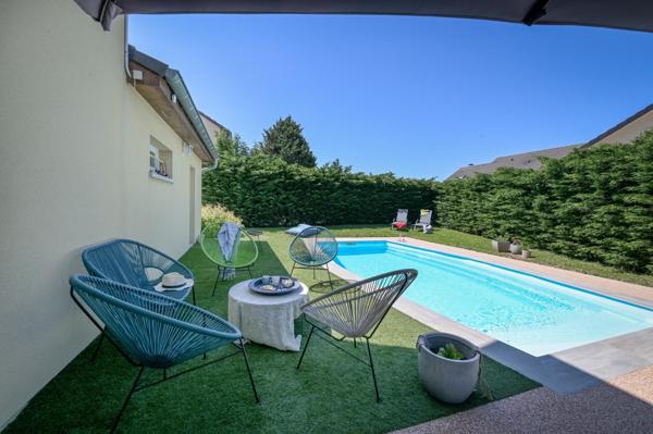En exclusivité – Maison 6 pièces de 139 m² à Yutz avec jardin, piscine et prestations de qualité