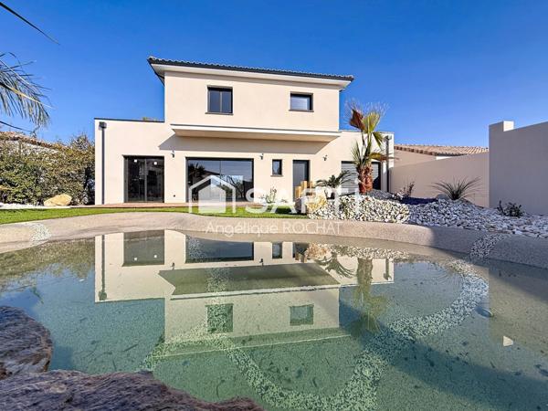 Villa neuve d’exception avec panorama sur la nature et prestations haut de gamme – Magalas (34480)