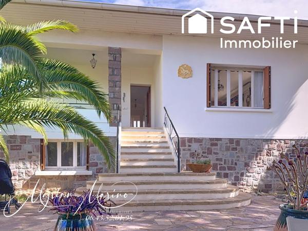 En exclusivité à Saint-Aygulf – Villa individuelle 6 pièces de 166 m² sur un terrain de 1 000 m²