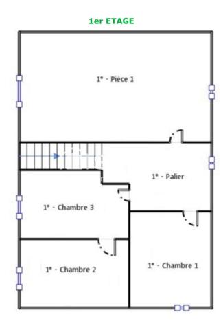 Maison au fort potentiel à rénover entièrement
