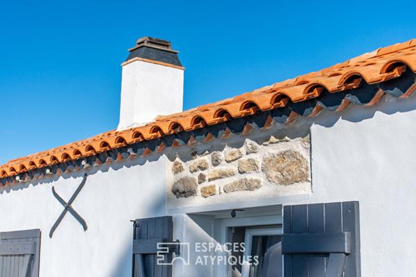 Longère rénovée entre terre et océan