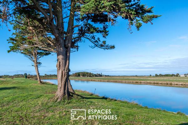 Longère rénovée entre terre et océan