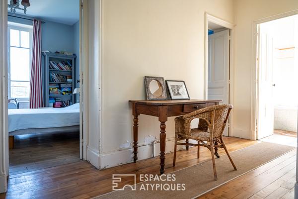 Maison en pierre avec piscine, charme 1930 au coeur de la vallée de l’Eyrieux