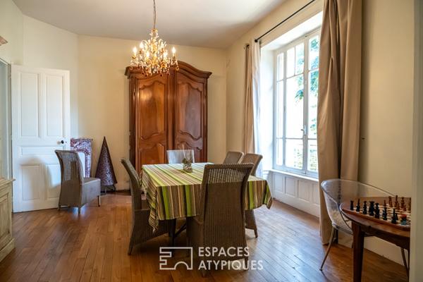 Maison en pierre avec piscine, charme 1930 au coeur de la vallée de l’Eyrieux