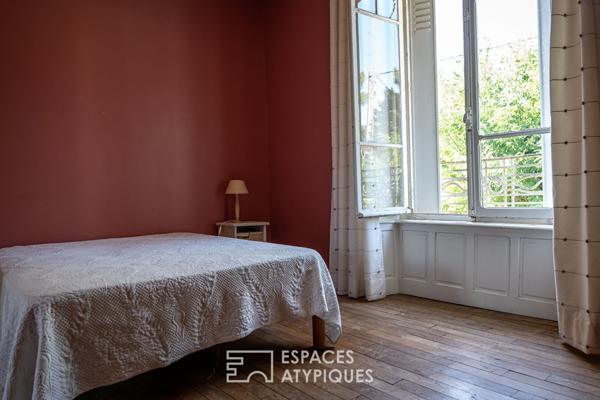 Maison en pierre avec piscine, charme 1930 au coeur de la vallée de l’Eyrieux