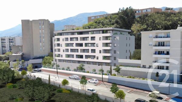 Appartement F2 à vendre  2 pièces - 44,90 m2 BASTIA - 202