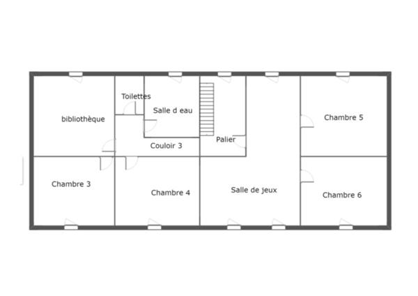 Maison 210 m2, 6 chambres, 2600m2 de terrain dont parcelle constructible Jouars pontchartrain