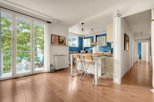 Appartement Toulouse 4 pièce(s) 71 m2 avec balcons, cave et  place de parking