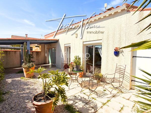 Maison 3 faces de 85 m2 avec piscine - Alenya