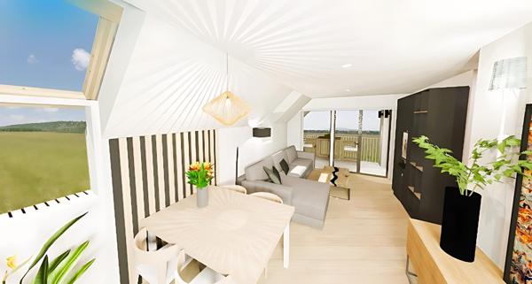 Appartement neuf avec jardin près de la plage !