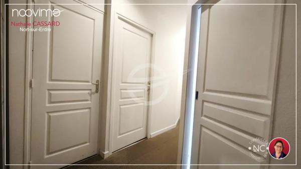 IMMEUBLE de 160 m2 de 2 lots en monopropriété NORT-SUR-ERDRE