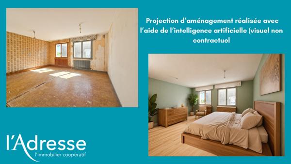 Ensemble immobilier avec terrain constructible et dépendances