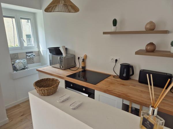 Petite maison cosy intégralement meublée, proche océan