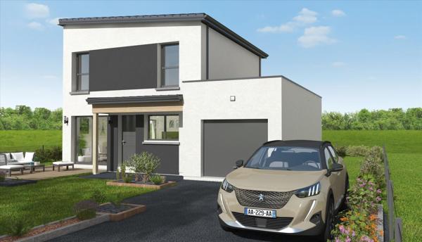 Terrain + Maison à vendre 5 pièces - 93 m²