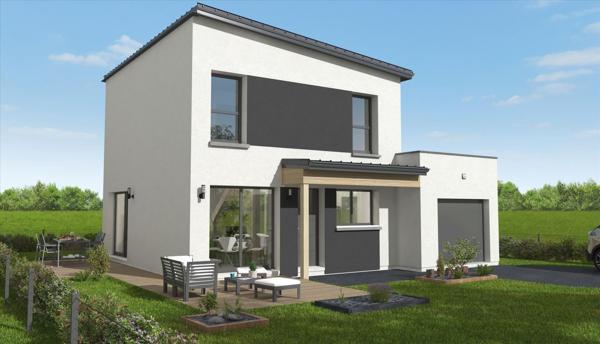Terrain + Maison à vendre 5 pièces - 93 m²