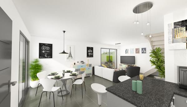 Terrain + Maison à vendre 5 pièces - 93 m²