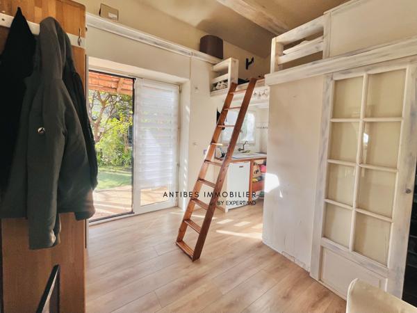 Antibes (06600) Antibes Maison Individuelle de plain pied 3 pièces + studio