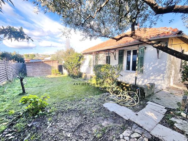 Antibes (06600) Antibes Maison Individuelle de plain pied 3 pièces + studio