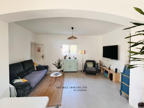 Antibes (06600) Antibes Maison Individuelle de plain pied 3 pièces + studio