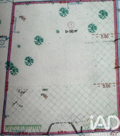 Terrain à vendre 592 m² Touques