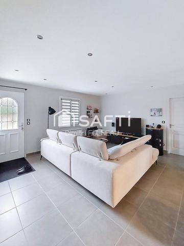 Maison de plein pied et non mitoyenne