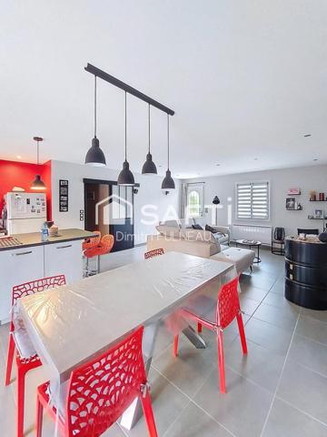 Maison de plein pied et non mitoyenne