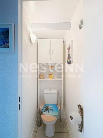 Charmante villa 2 pièces de 33.6 m² (27.28 m² loi carrez) + mezzanine, jardin et terrasse de 27 m² dans résidence avec piscine à Saint-Pierre-la-Mer