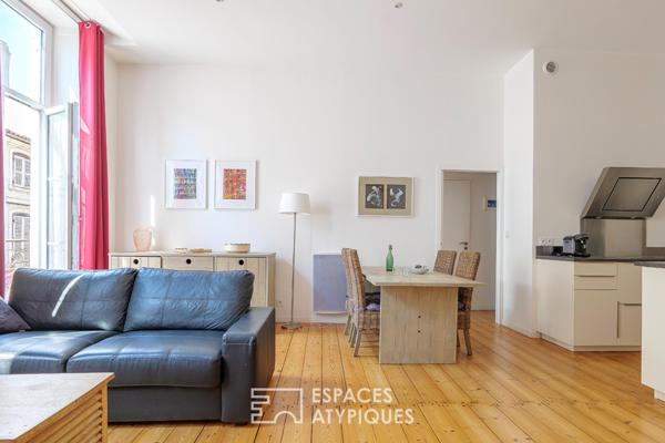 Prestance et beaux volumes en copropriété soignée