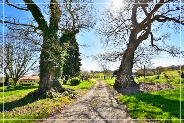 Propriete à vendre 14 pièces LE HOUGA (32) de 215 m2 habitables à rénover, sur 11949 m2 de terrain, dépendances