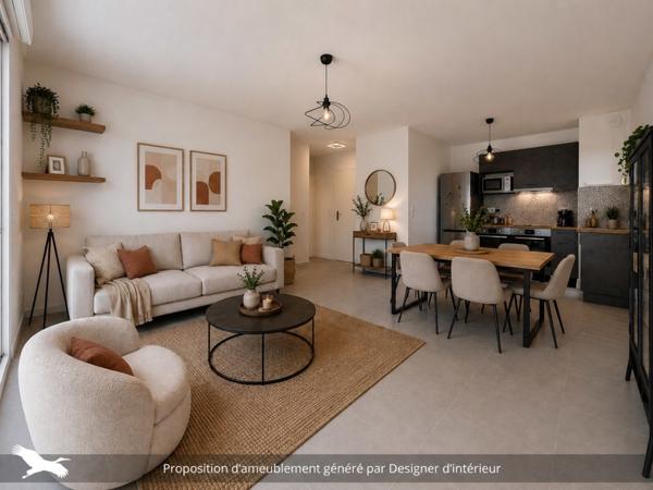 Appartement 213 000 € Pinsaguel 3 p 62 m² DPE C