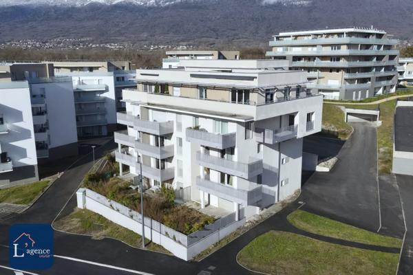 Appartement T2 garage double parking balcon vue Alpes et Mont Blanc Saint-Genis-Pouilly 01630