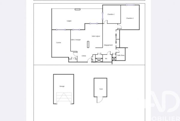 Appartement à vendre 4 pièces 96 m² Lyon 4