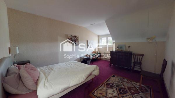 MAISON INDIVIDUELLE SANS VIS A VIS 5 CHAMBRES AVEC SOUS SOL TERRAIN PLAT 3500M² PISCINE