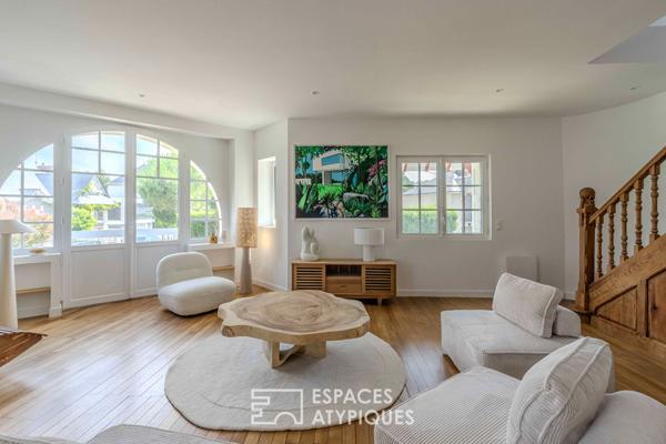 Élégant duplex T4 de 133 m² dans une villa emblématique du quartier Benoît à La Baule