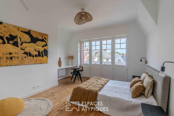 Élégant duplex T4 de 133 m² dans une villa emblématique du quartier Benoît à La Baule