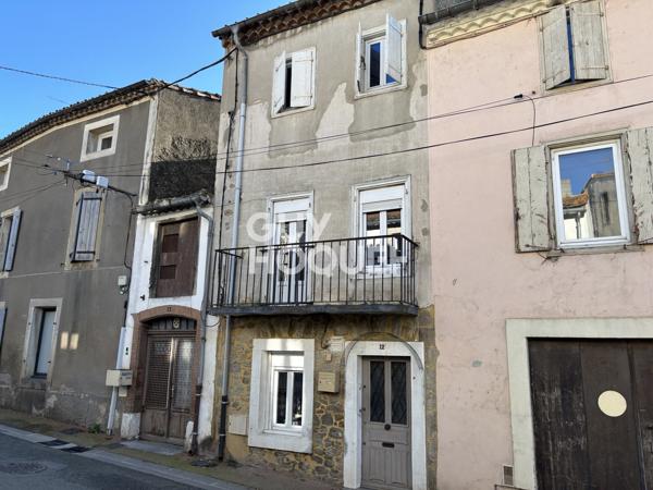 15 min SUD-OUEST CARCASSONNE - Maison de village 3 chambres avec cour