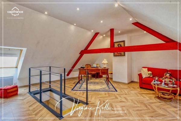 Viager Occupé - Maison de ville entièrement rénovée de 114m² à vendre à SARREGUEMINES (57), quartier NEUNKIRCH sur une parcelle de 124 m² - Terrain supplémentaire de 328 m²