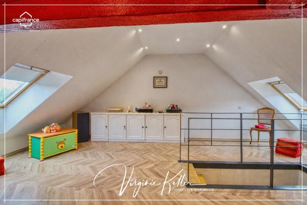 Viager Occupé - Maison de ville entièrement rénovée de 114m² à vendre à SARREGUEMINES (57), quartier NEUNKIRCH sur une parcelle de 124 m² - Terrain supplémentaire de 328 m²
