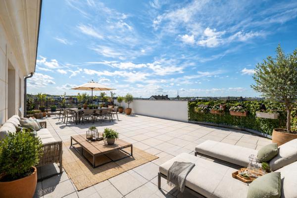 Magnifique duplex 107 m² + terrasse 93 m² + 2 parking