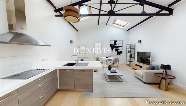 Superbe loft lumineux avec extérieur – Nantes Perverie / Loquidy